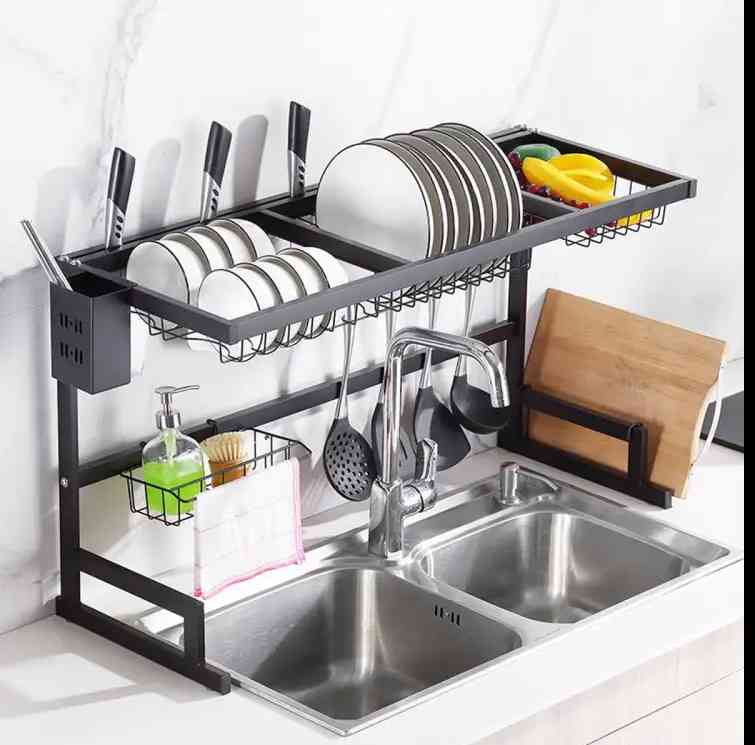 85cm Sink Dish Drying Rack